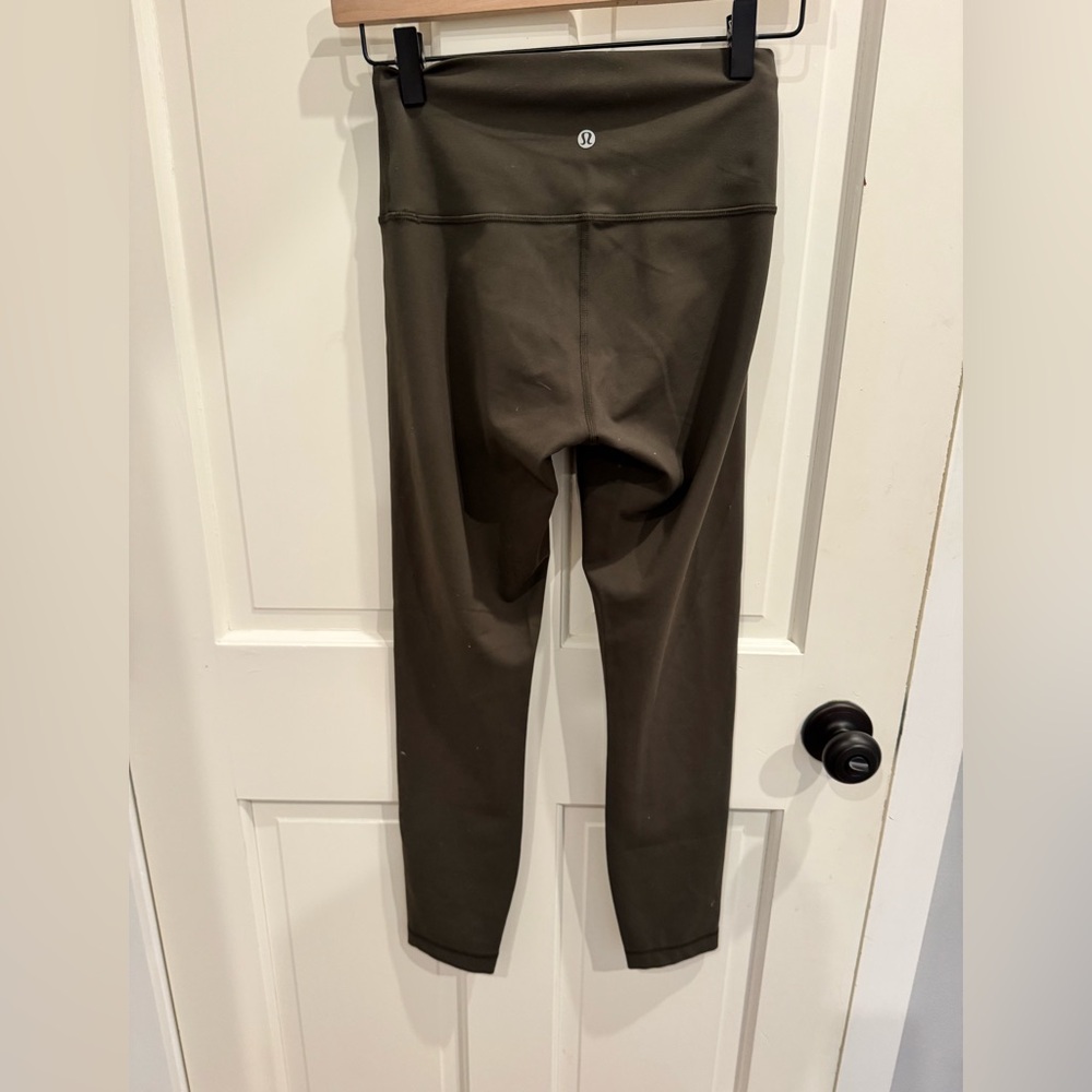 lululemon athletica Wunder Train Forest Green Leggings “25
